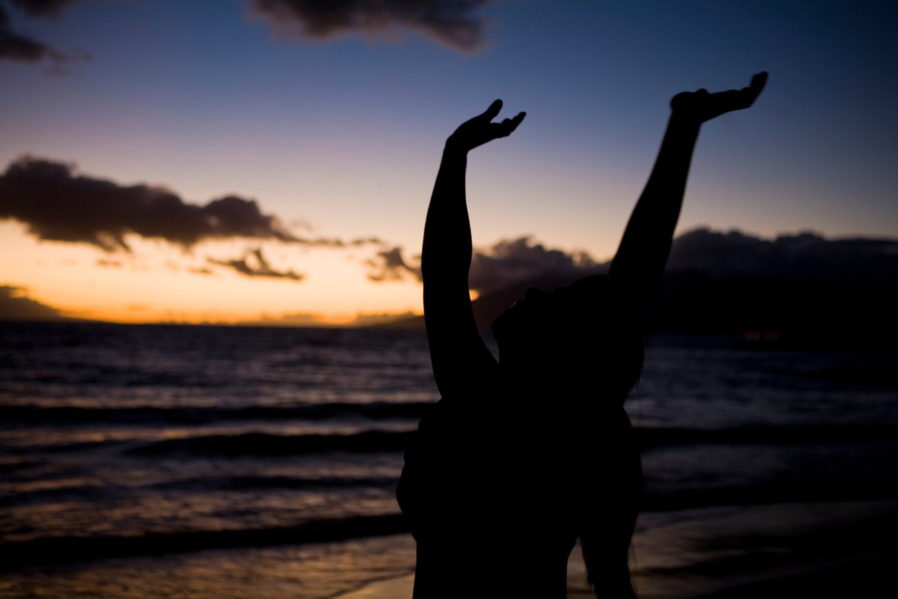 Spiritual Dance at Sunset